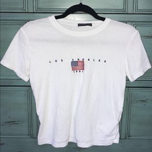 brandy melville los angeles tee